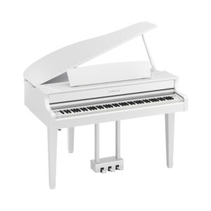 Yamaha CLP-865GPWH Polished White Clavinova Digital Piano