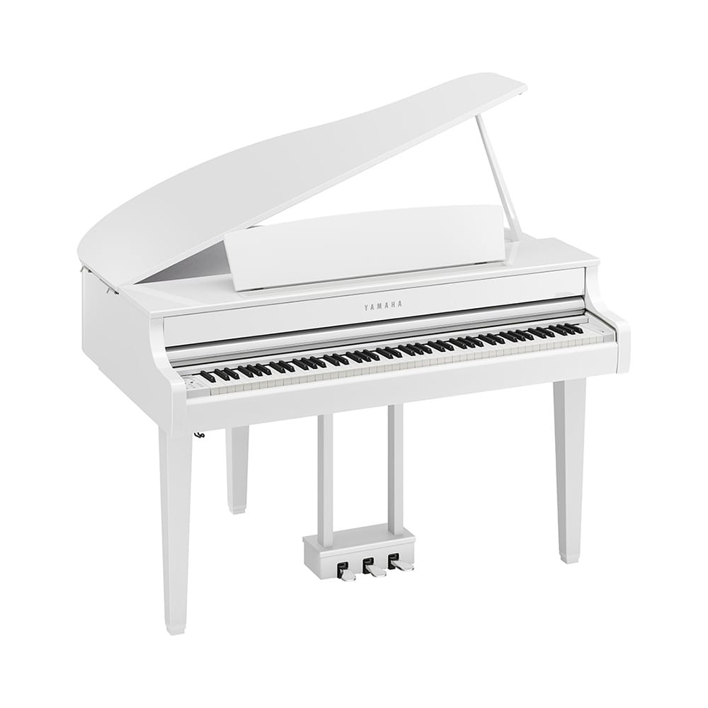 Yamaha CLP-865GPWH Polished White Clavinova Digital Piano