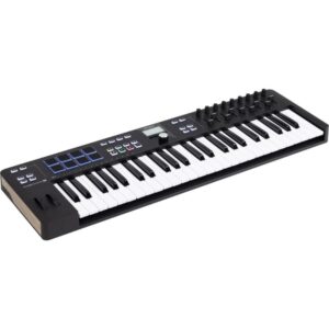 Arturia KeyLab Essential 49 MK3 Universal MIDI Keyboard – Black